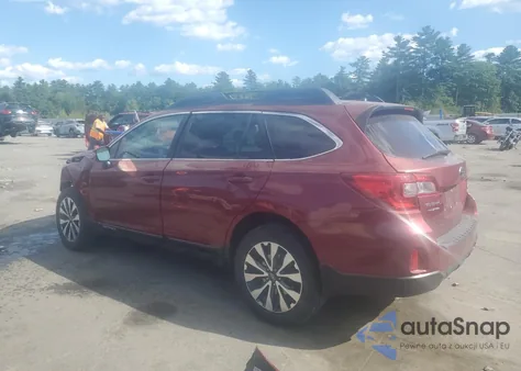 2016 Subaru Outback 2.5I Limited z USA, uszkodzony, nr VIN 4S4BSANC6G3322044